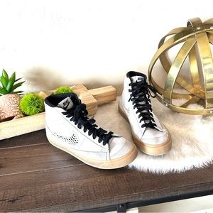 Nike Blazer Size 6.5 Sneaker Shoe White HUD edition
